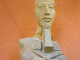 Paris Louvre Antiquities Egypt 1365-1349 BC Colossus of Amenhotep IV Akhenaton
